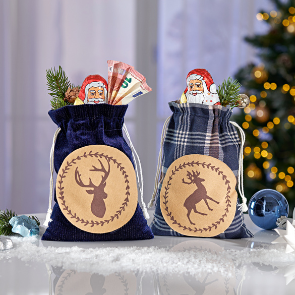 Idena 90227 - Sac à Bouteilles Classic Fleurs, 10 Pièces, Sacs Cadeaux De 12,5 X 35 X 9 Cm, Sacs En Papier Brillant Avec Fleurs Multicolores