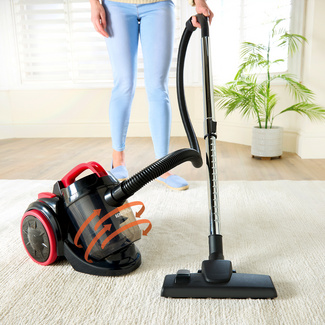 Aspirateur Cyclonique Sans Sac 1000W - Puissant Avec Filtre HEPA, Bac 1,5L, Rayon 10m - Idéal Sols Durs, Tapis Et Animaux
