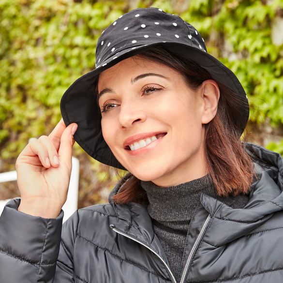 Chapeau de pluie réversible