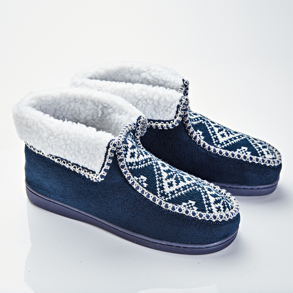 Chaussons, bleu