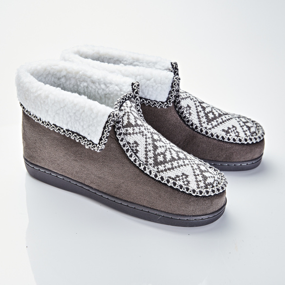 Chaussons, gris