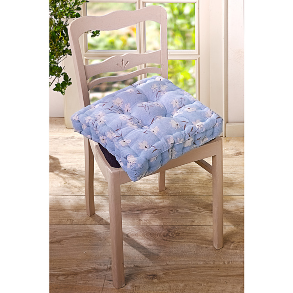 Coussin surélevé fleurs
