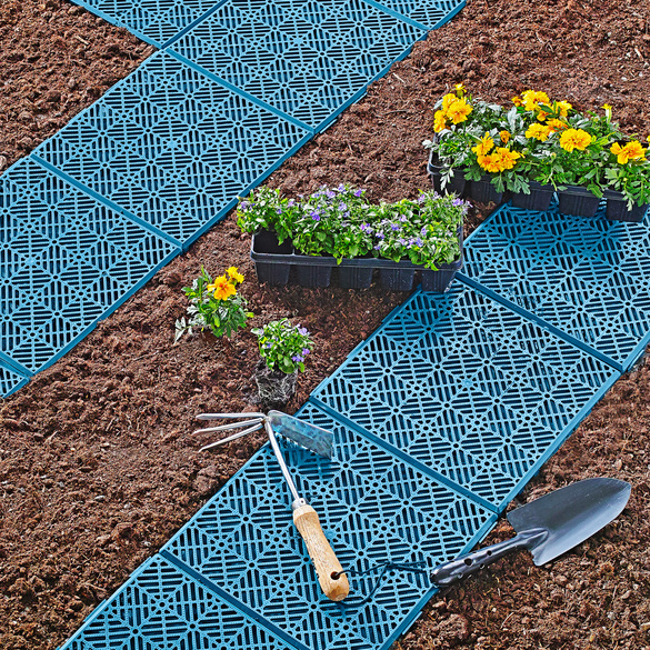 Dalles de jardin, lot de 10