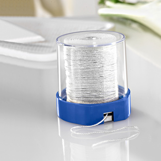 Distributeur De Film Alimentaire Magnétique 2 En 1, Boîte De Rangement Avec  Coupe-Film Étirable, Accessoires De Cuisine bleu