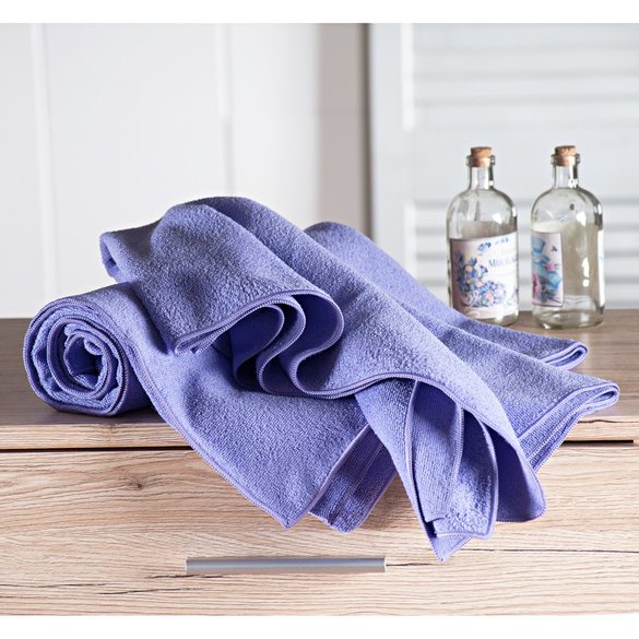 Drap de bain en microfibre, violet