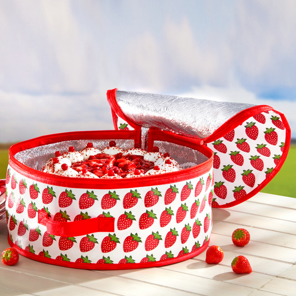 Glacière pour gâteau Fraises