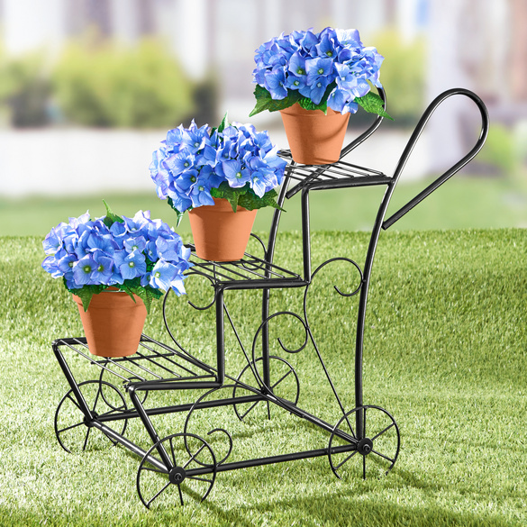 Hortensia artificiel, bleu Casa Bonita