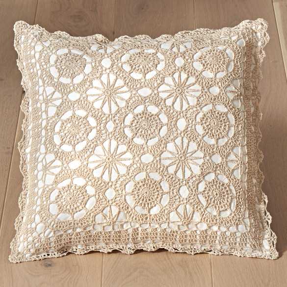Housse de coussin au crochet 3