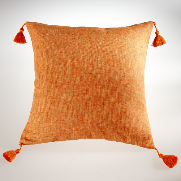 Housse de coussin, orange