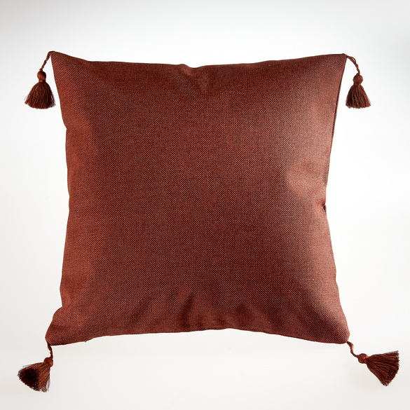 Housse de coussin, rouille