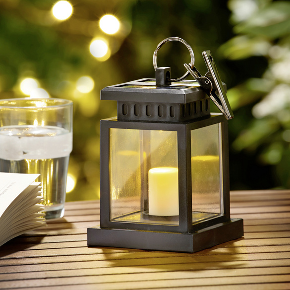 Vitrine Magique Lanterne solaire effet bougie