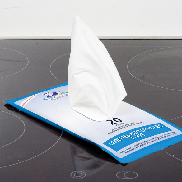 Lingettes nettoyantes pour four, 20 pièces