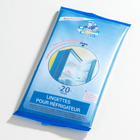Lot de 20 lingettes pour réfrigérateur