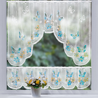Rideau-moustiquaire Papillons avec aimant, 100 x 220 cm