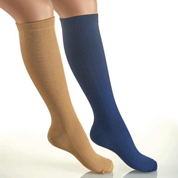 Mi-bas De Contention Relaxsan Classe 1 (15-21 MmHg) – Coton, Pied Ouvert, Unisexe, Tailles S-XXL