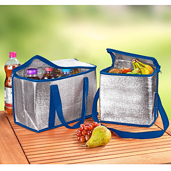 Lot de 2 sacs isothermes, bleu