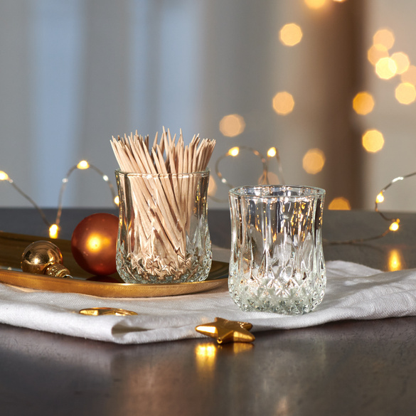 Lot de 2 verres \u00e0 cure-dents Eldo | Vitrine Magique