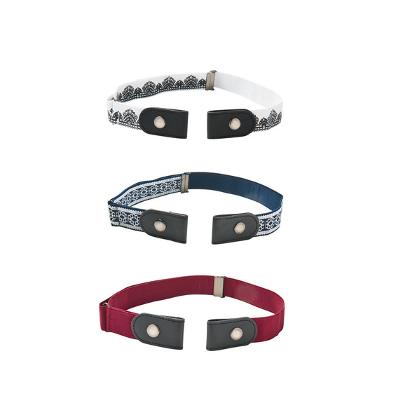 Lot De 4 Ceintures Baseball Softball Champro Pour Jeunes - élastiques Et Réglables (rose, Marine, Rouge, Noir)