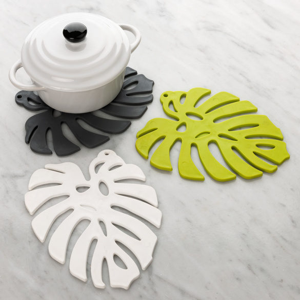 Lot de 3 dessous-de-plat Feuille