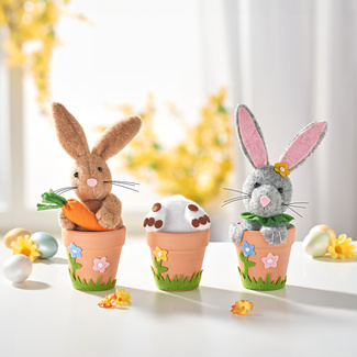 Peluche Lapin de Pâques Fraise, Peluche Lapin Cache-Cache, Cadeau de