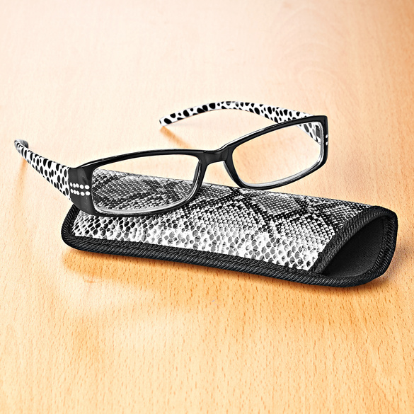 Lunettes de lecture +3,5 avec étui