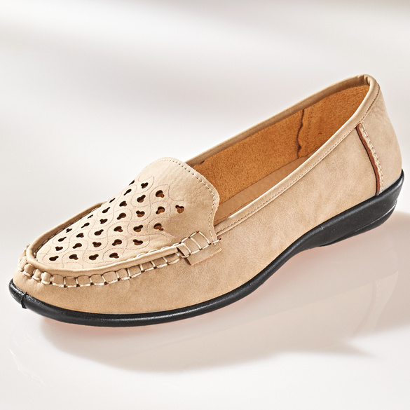 Mocassins, beige