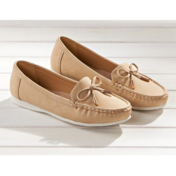 Mocassins, beige
