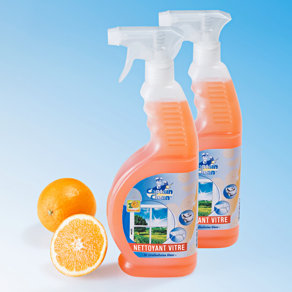 Nettoyant pour vitres orange, 650 ml