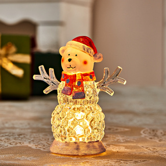 Belle figurine sur l'énergie solaire, Solaire, Cadeau de Noël du Père Noël  pour Noël