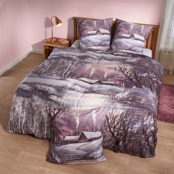 Parure de lit « Paysage d‘hiver »