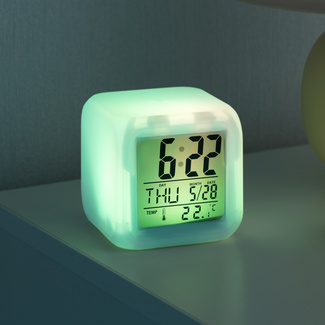 Réveil lumineux avec thermomètre