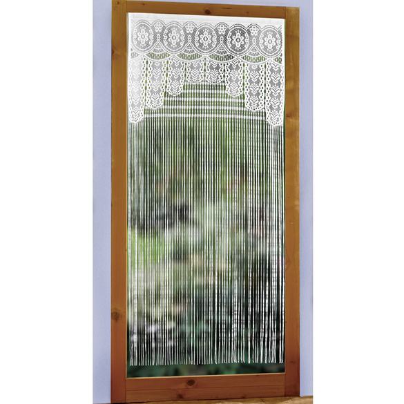 Rideau de porte, blanc