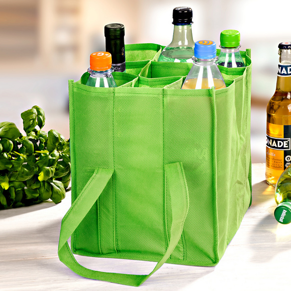 Sac à bouteilles, vert