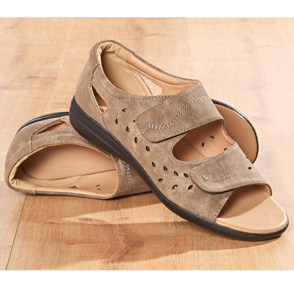 Sandales, taupe