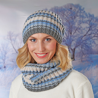 Ensemble Écharpe Bonnet Et Gants Femme Hiver - Doux Et Chaud, Écran Tactile, Violet - Parfait Pour Les Froides Journées