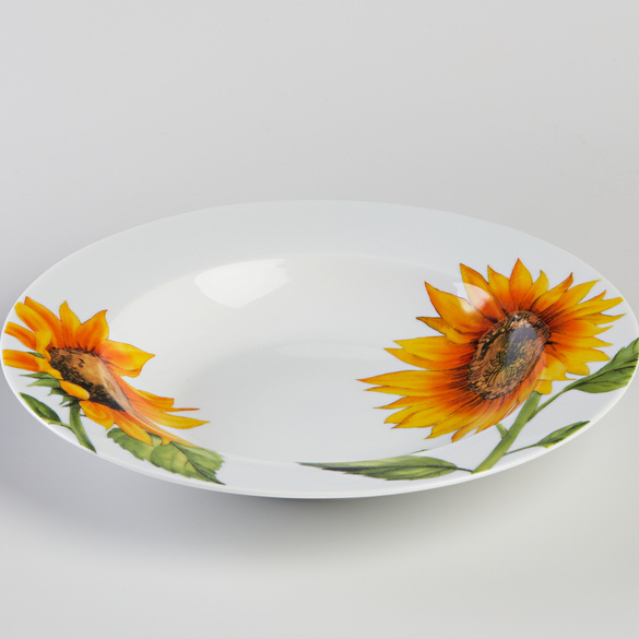 Suppenteller Sonnenblumen Basilico