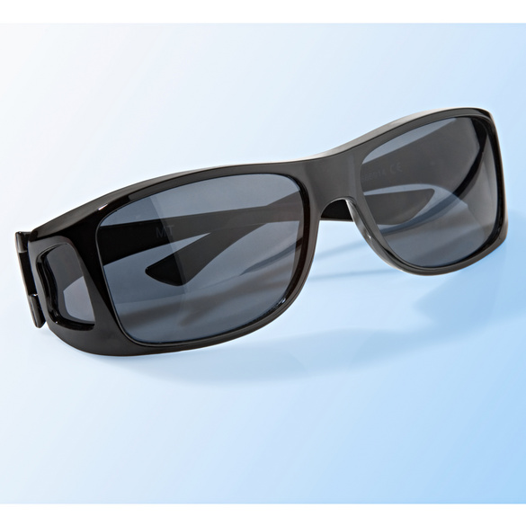 Sur-lunettes de soleil, noir