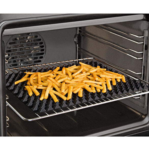 Tapis de cuisson en silicone, noir