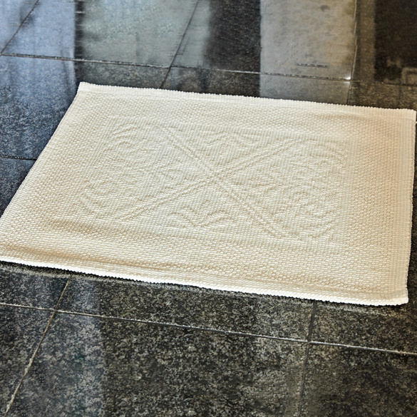 Tapis de douche, crème