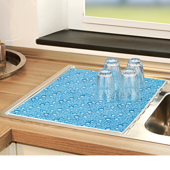 Tapis de séchage pour vaisselles Gouttes
