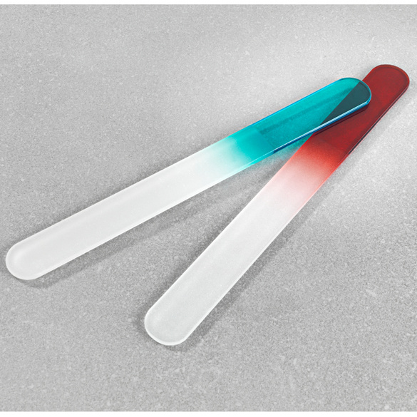 Lot de 2 limes à ongles en verre