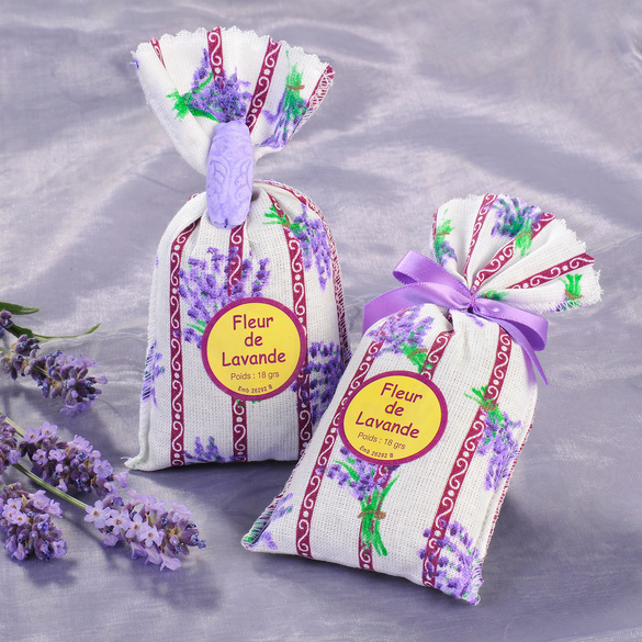 Lot de 2 sachets de lavande + pierre parfumée