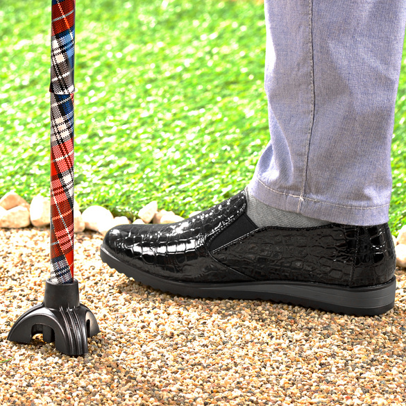 Coussinet en caoutchouc pour canne