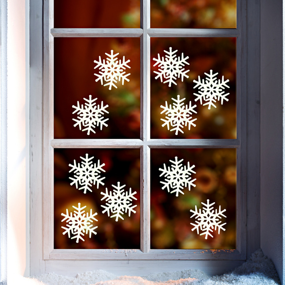 Lot de 10 déco de fenêtre cristaux