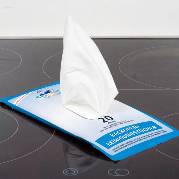 Lingettes nettoyantes pour four, 20 pièces