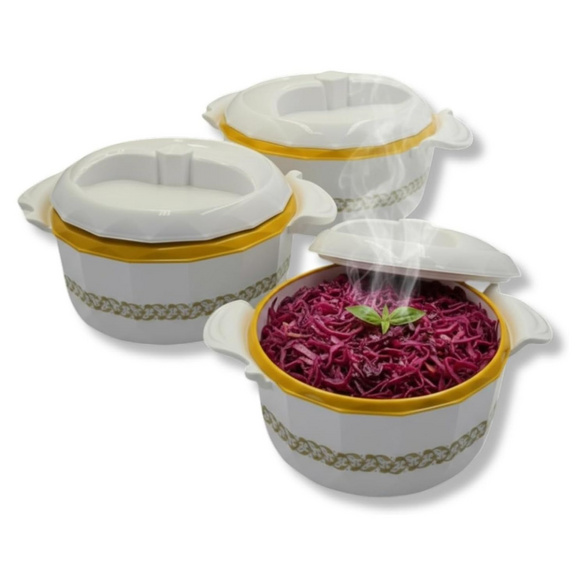 Plat isotherme, lot de 3