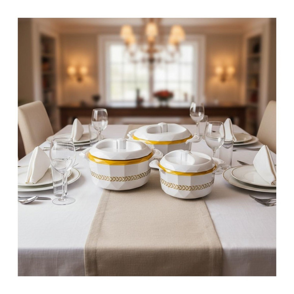 Plat isotherme, lot de 3