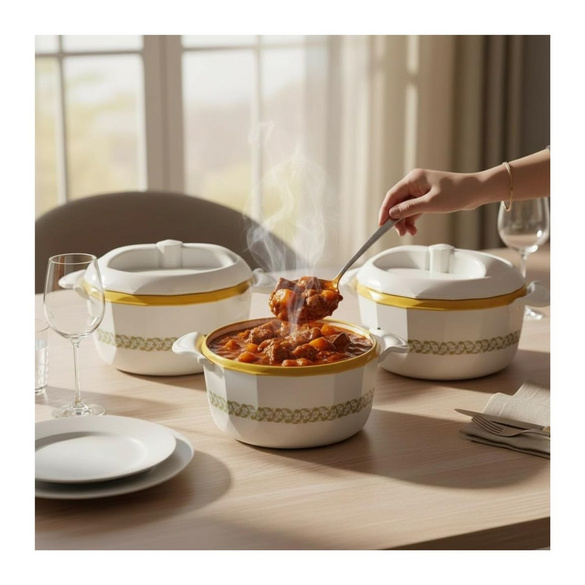 Plat isotherme, lot de 3