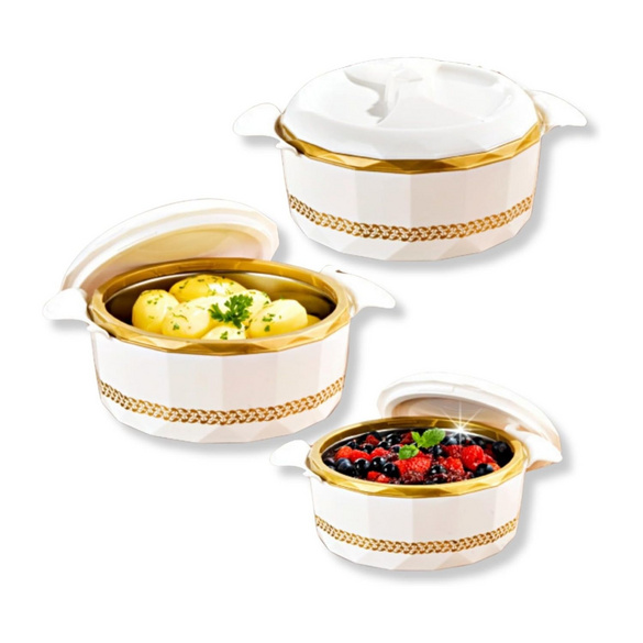 Plat isotherme, lot de 3