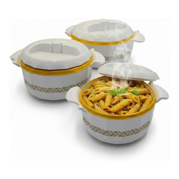 Plat isotherme, lot de 3